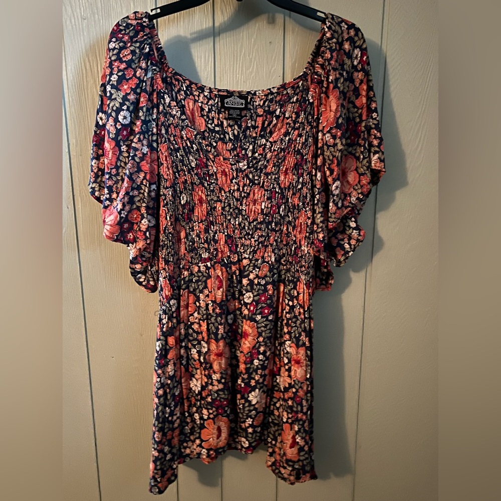 Angie Floral Women’s Blouse